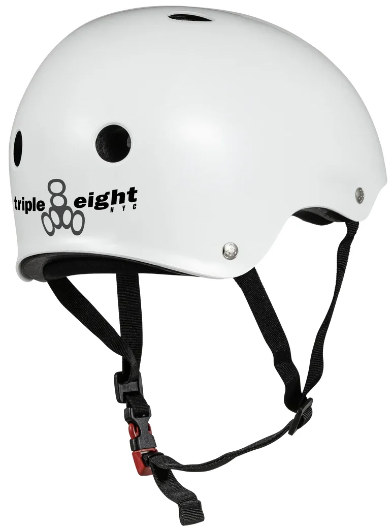 Triple Eight - The Certified Sweatsaver Helmet | Matte White - Image 2