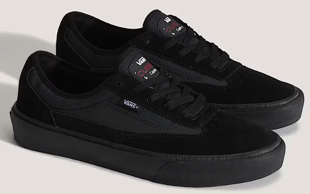 Vans - Curren Caples Shoes | Black Black (Suede) - Image 3