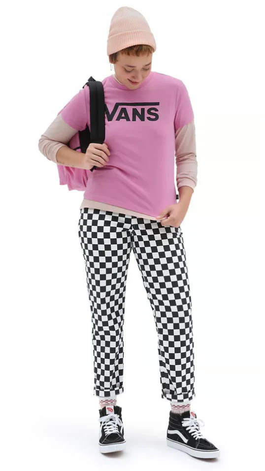 Vans - Flying V Crew Tee | Cyclamen - Image 3