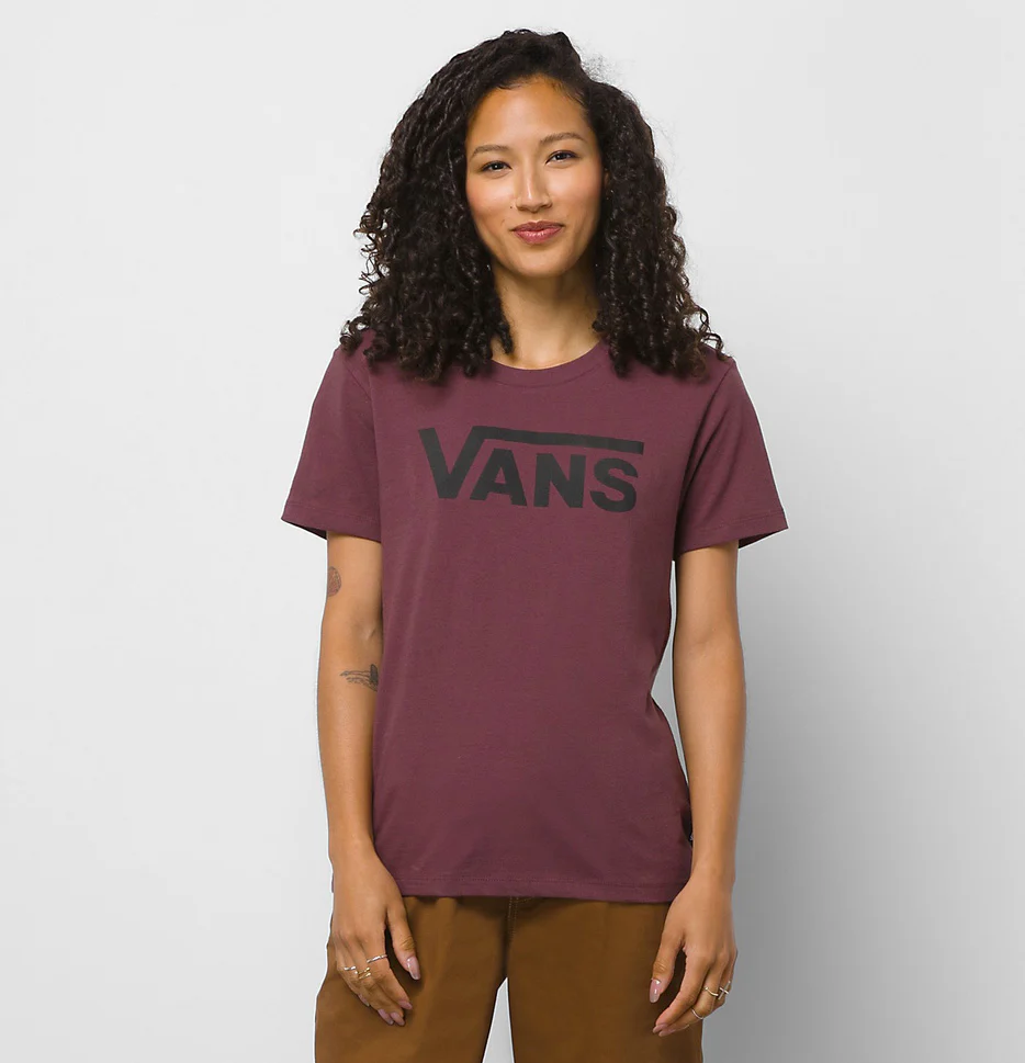 Vans - Flying V Crew Tee | Catawba Grape - Image 2