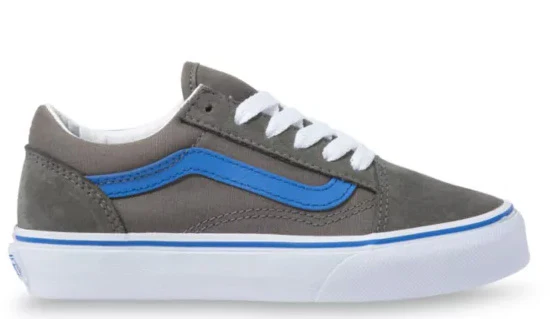 Vans - Kids Old Skool Shoes | Gargoyle Blue (Pop)