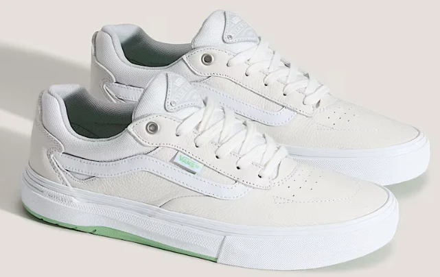 Vans - Kyle Walker Wafflecup Shoes | White Mint - Image 2