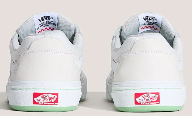 Vans - Kyle Walker Wafflecup Shoes | White Mint - Image 4