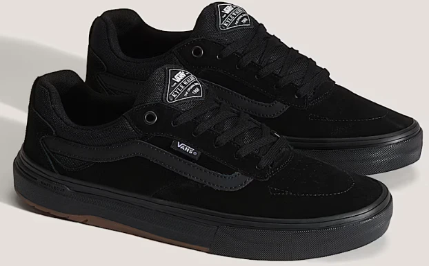 Vans - Kyle Walker Wafflecup Shoes | Blackout - Image 3