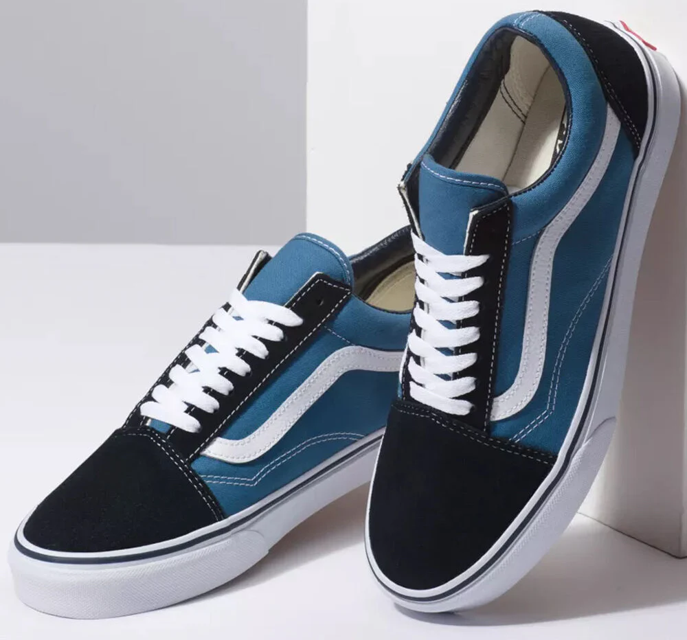 Vans - Old Skool Shoes | Navy - Image 6