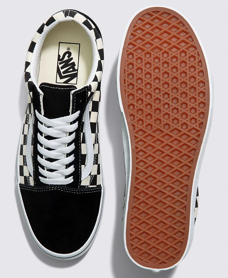 Vans - Old Skool Shoes | Black White (Primary Check) - Image 4
