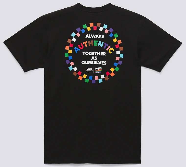 Vans - 2023 Pride Tee | Black - Image 2