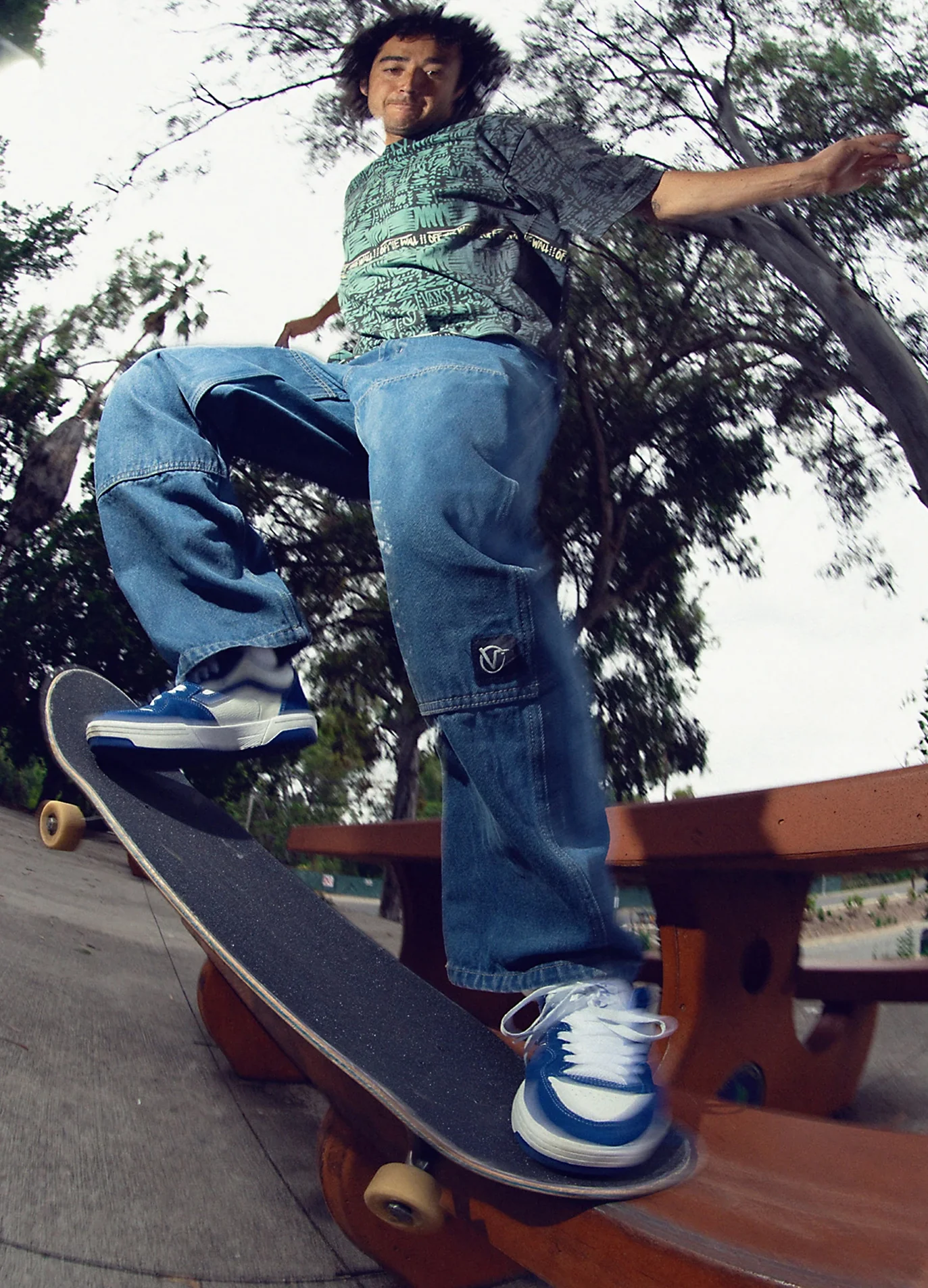 Vans - Rowan Zorilla Drill Chore Carpenter Pants | Vintage Indigo - Image 5