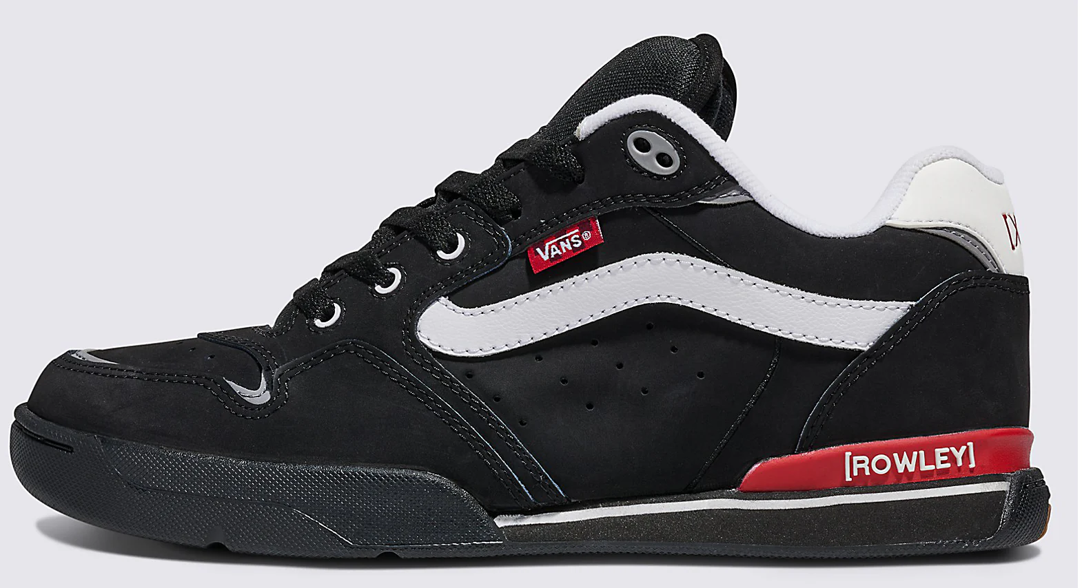 Vans - Rowley XLT Shoes | Black White Red - Image 2