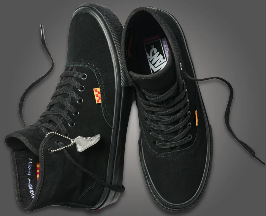 Vans - Skate Authentic High VCU Shoes | Blackout (Andrew Allen) - Image 3