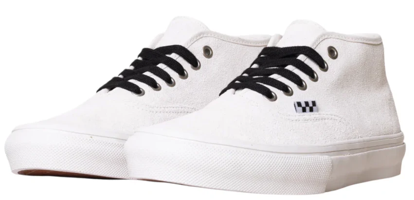 Vans - Skate Authentic Mid Shoes | Blanc De Blanc - Image 2