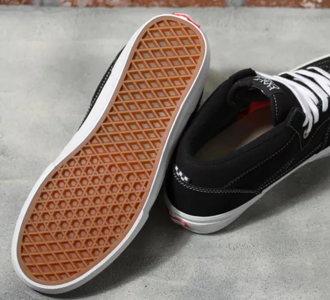 Vans - Skate Half Cab Shoes | Black White - Image 2