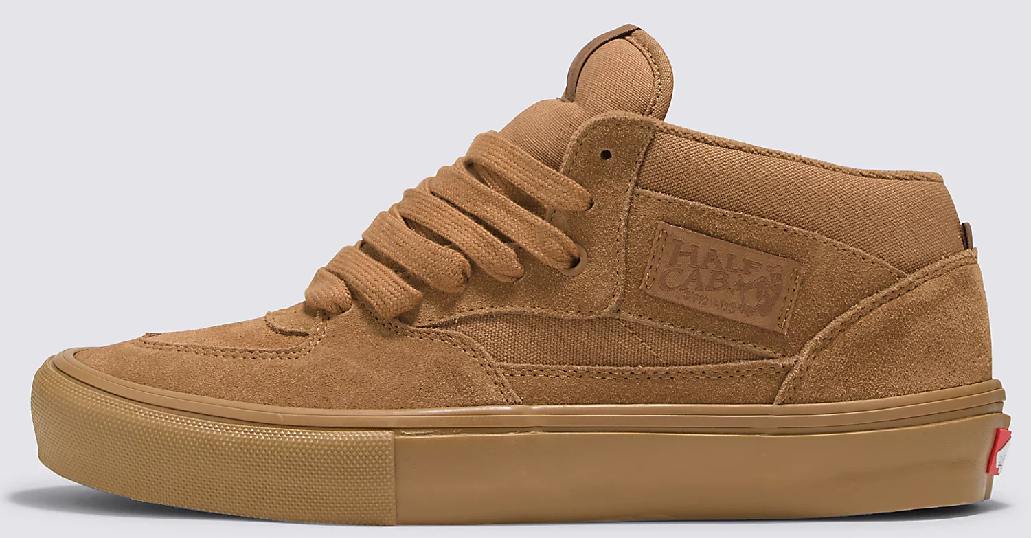 Vans - Skate Half Cab Shoes | Brown Gum - Image 2