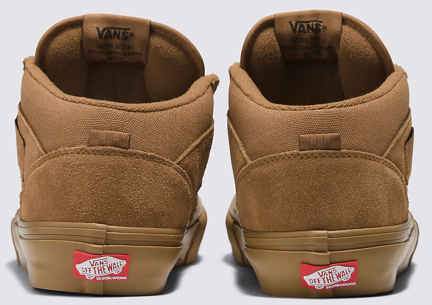 Vans - Skate Half Cab Shoes | Brown Gum - Image 4