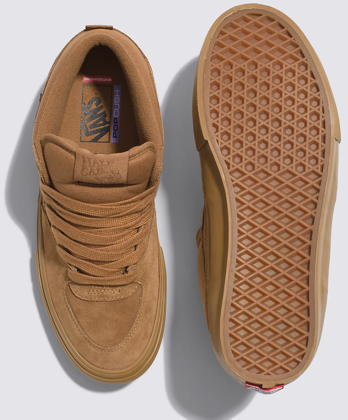 Vans - Skate Half Cab Shoes | Brown Gum - Image 5