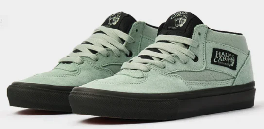 Vans - Skate Half Cab Shoes | Grey Olive - Image 2