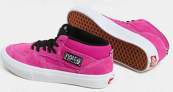 Vans - Skate Half Cab Shoes | Pop Hot Pink - Image 2