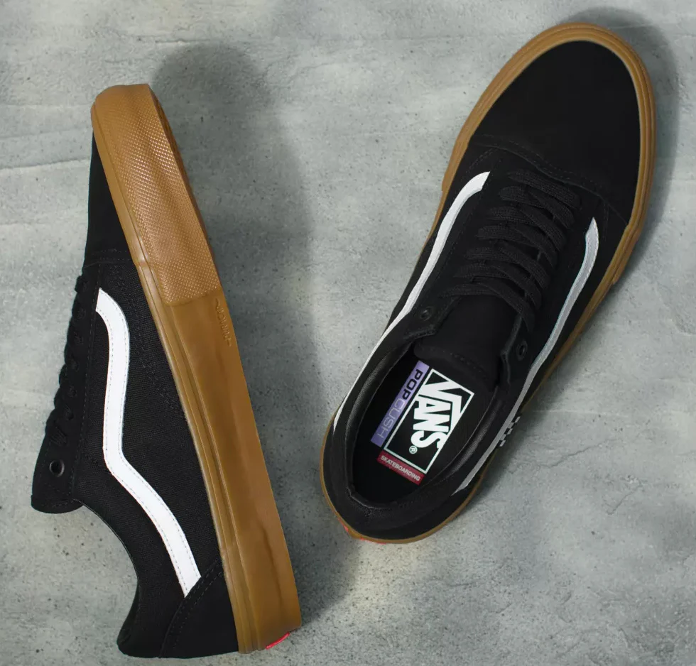 Vans - Skate Old Skool Shoes | Black Gum - Image 2