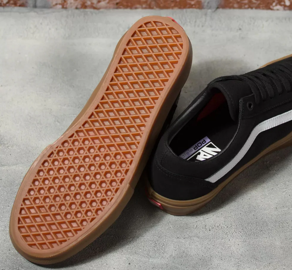Vans - Skate Old Skool Shoes | Black Gum - Image 3