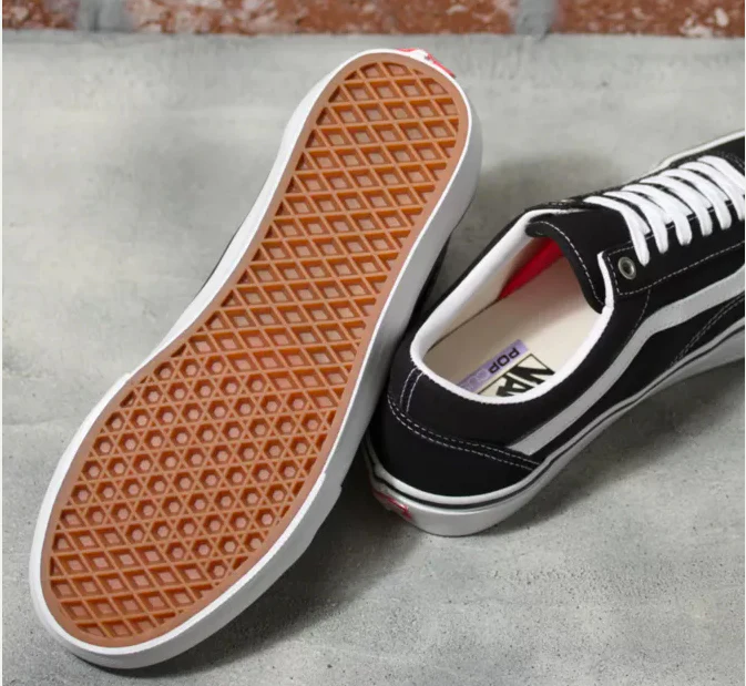 Vans - Skate Old Skool Shoes | Black White - Image 3