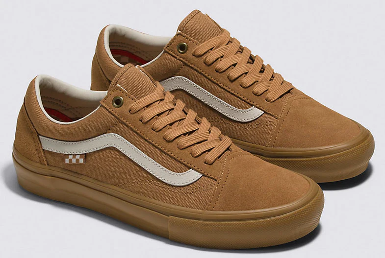 Vans - Skate Old Skool Shoes | Light Brown Gum - Image 3
