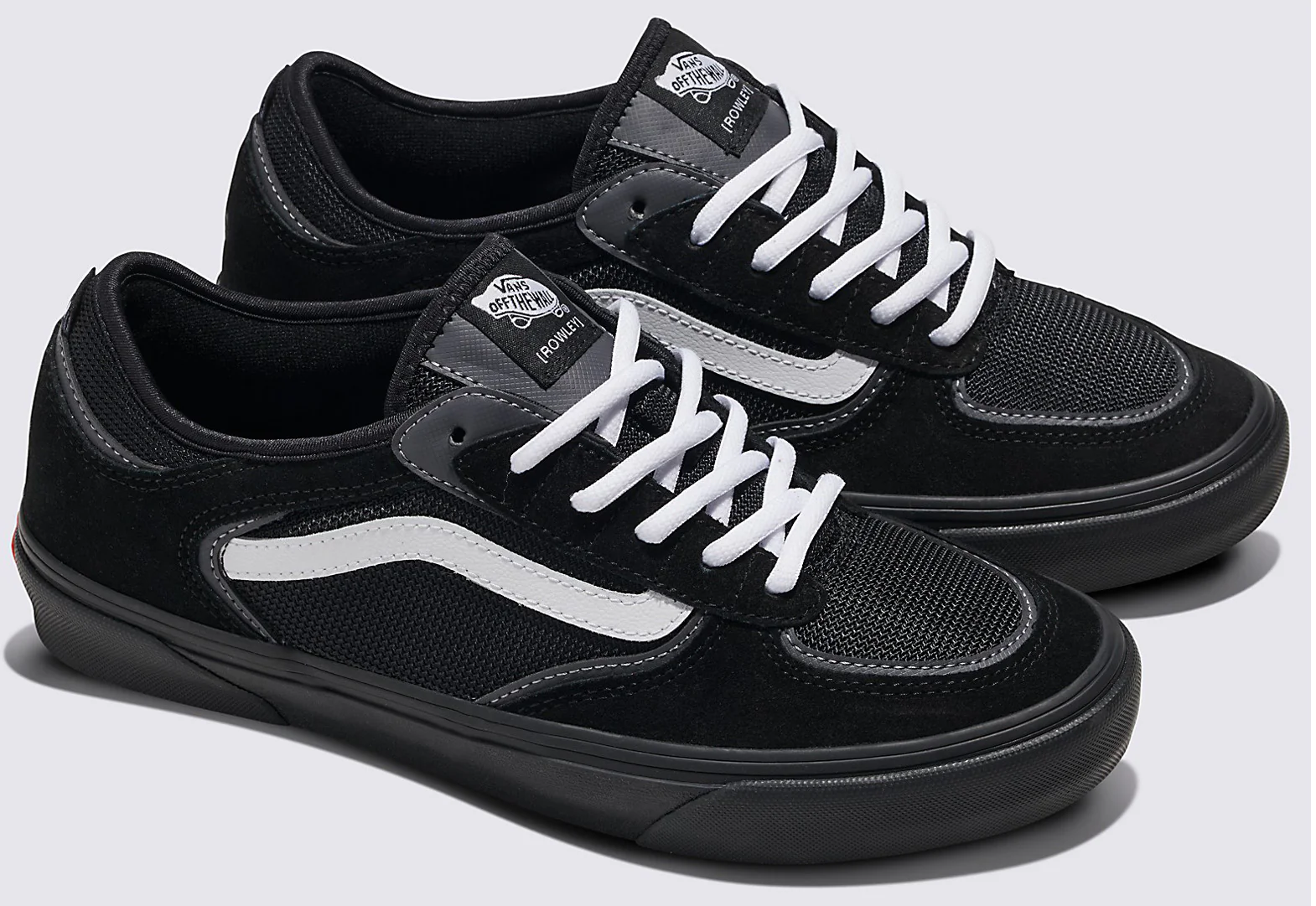 Vans - Skate Rowley Shoes | Black White Black - Image 3