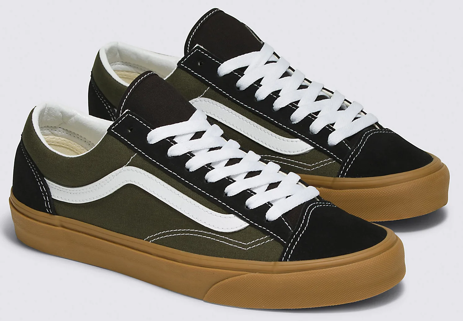 Vans - Style 36 Shoes | Black Gum (2-Tone) - Image 3