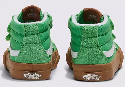Vans - Toddler Sk8-Mid V Reissue Shoes | Green Gum - Image 4