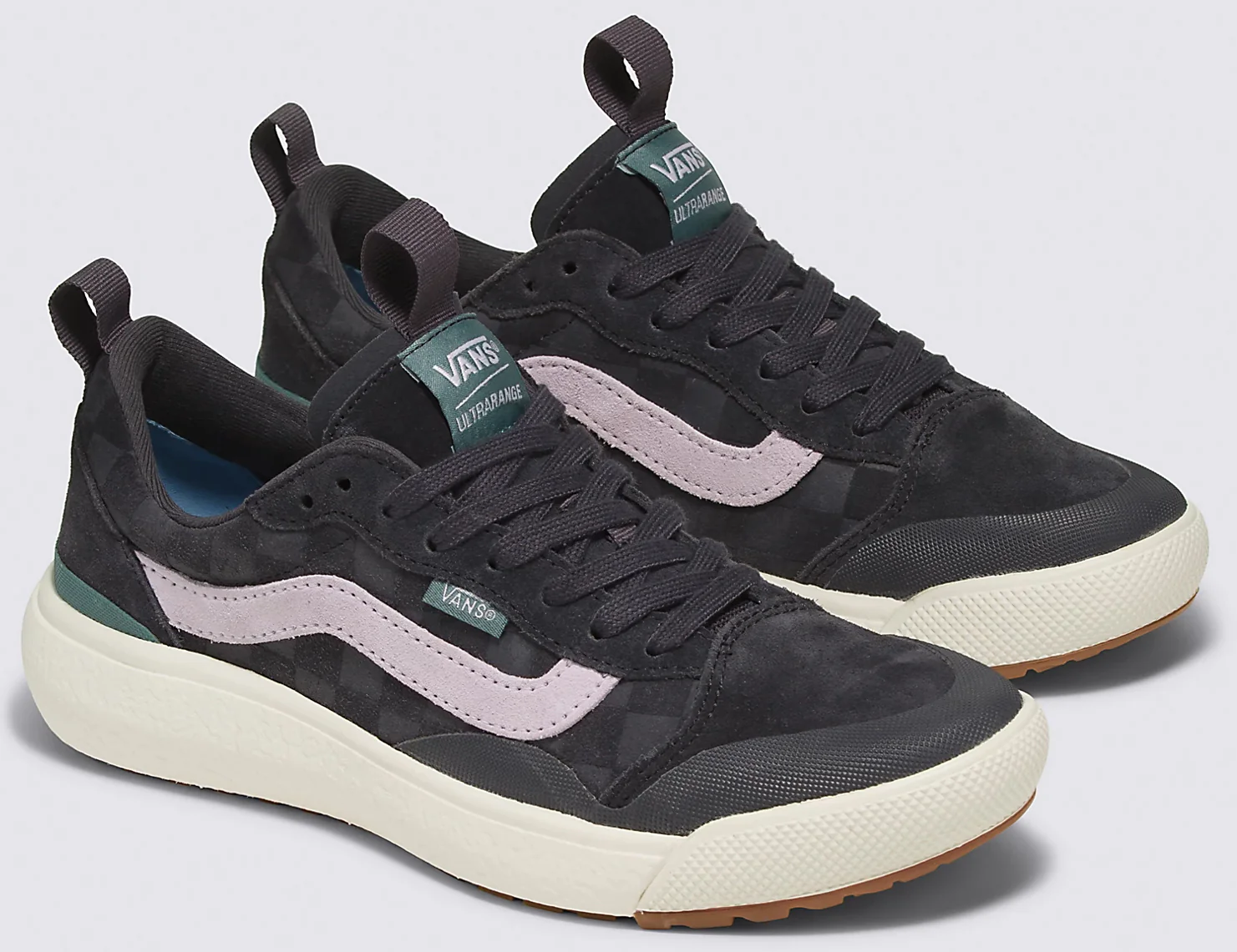 Vans - UltraRange EXO SE Shoes | Navy Purple (Checkerboard) - Image 2