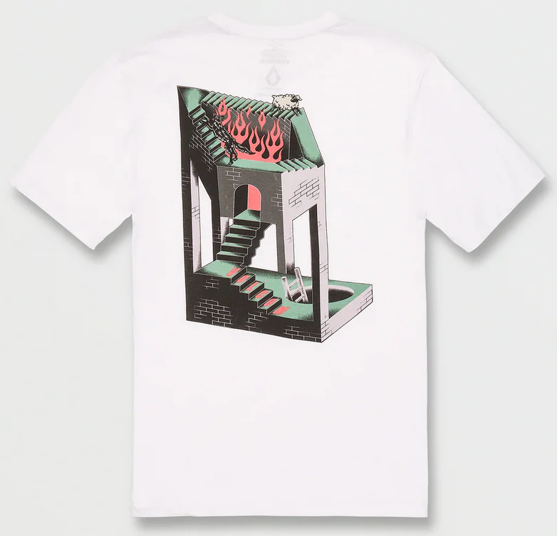 Volcom - Axel Skate Vitals Tee | White - Image 2
