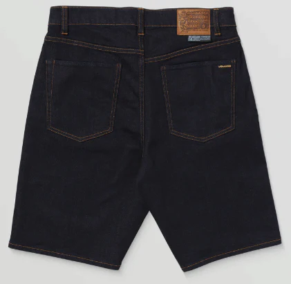 Volcom - Billow Loose Fit Denim Shorts | Rinse - Image 2