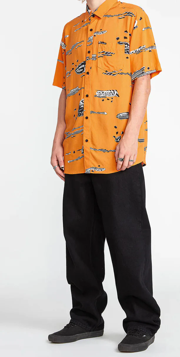 Volcom - Billow Loose Fit Jean | Black - Image 3