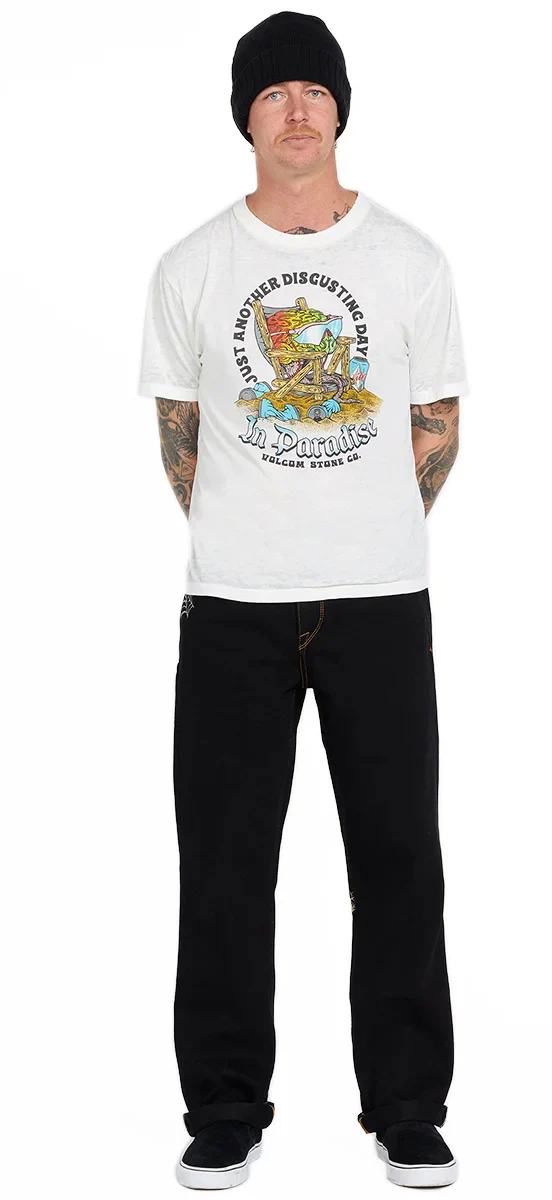 Volcom - Collin Provost Skate Vitals Tee | Off White - Image 3