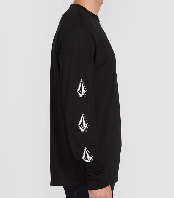 Volcom - Deadly Stones L/S Tee | Black - Image 2