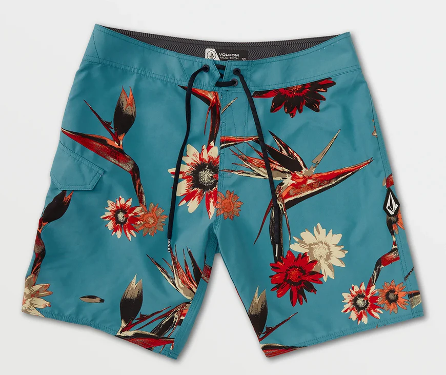 Volcom - Distraction Mod-Tech Boardshorts | Storm Blue
