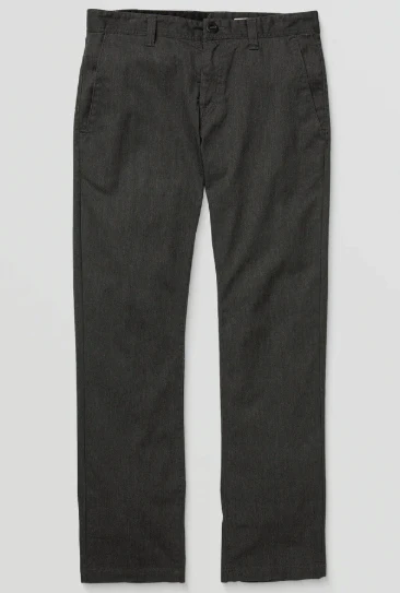 Volcom - Frickin Modern Stretch Chino Pants | Charcoal Heather
