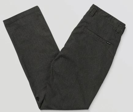 Volcom - Frickin Modern Stretch Chino Pants | Charcoal Heather - Image 2