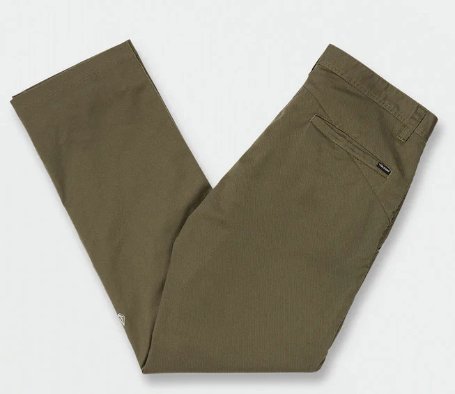 Volcom - Frickin Regular Stretch Chino Pants | Military - Image 2
