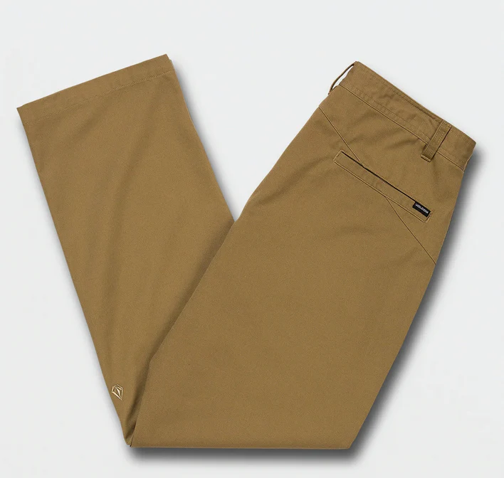 Volcom - Frickin Skate Stretch Chino Pants | Dark Khaki - Image 3