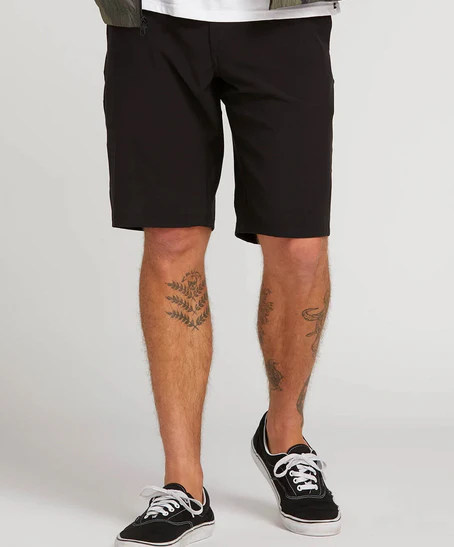 Volcom - Frickin SNT Static Hybrid Shorts | Black Out - Image 2