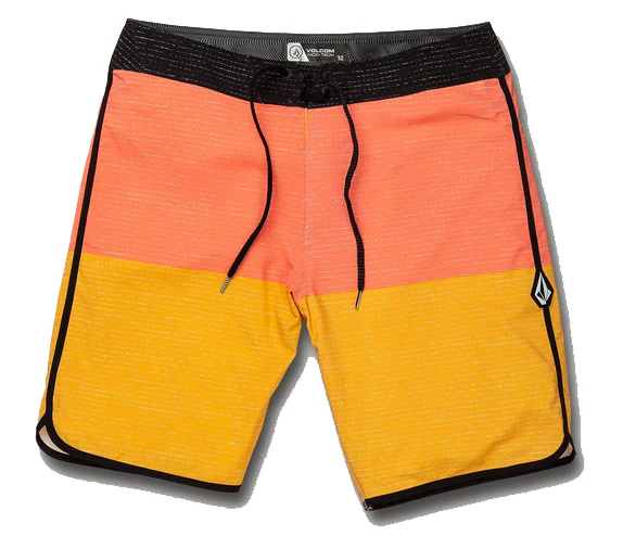 Volcom - Lido Heather Scallop Mod Boardshorts | Mineral Yellow - Image 2
