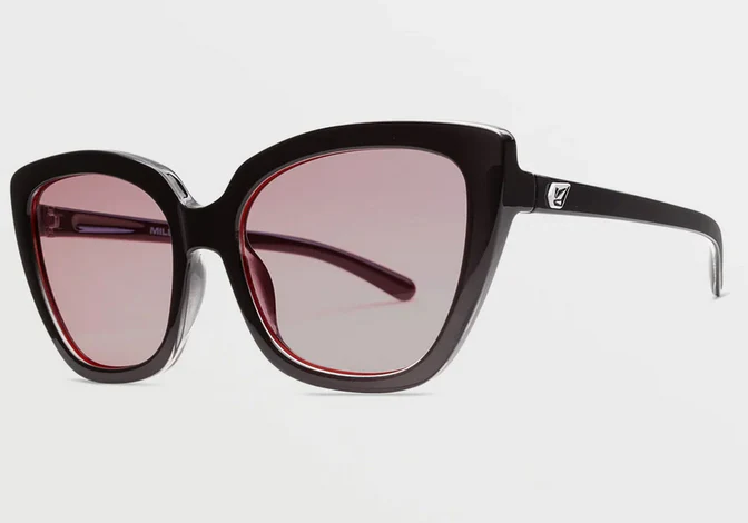 Volcom - Milli Sunglasses | Gloss Black Rose