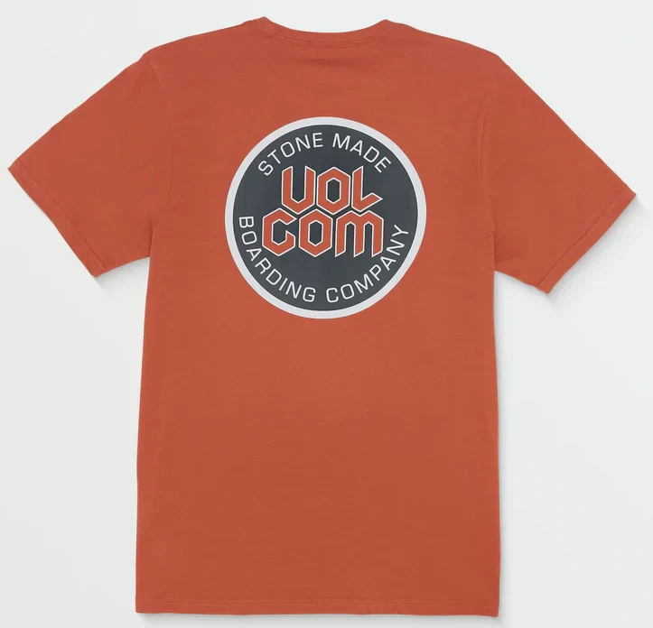 Volcom - Shred Deck Tee | Burnt Sienna - Image 2