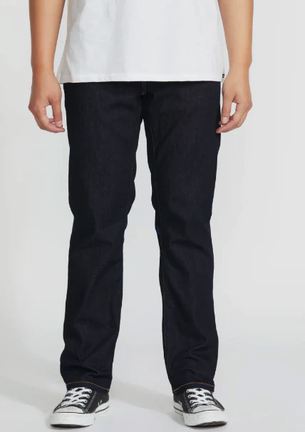 Volcom - Solver Modern Fit Jeans | Rinse - Image 3