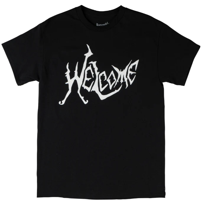 Welcome - Big Spine Tee | Black