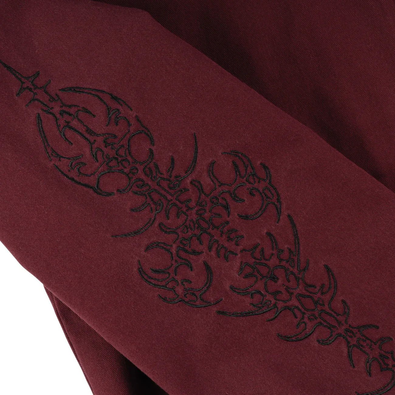 Welcome - Epoch Embroidered Harrington Jacket | Plum - Image 4